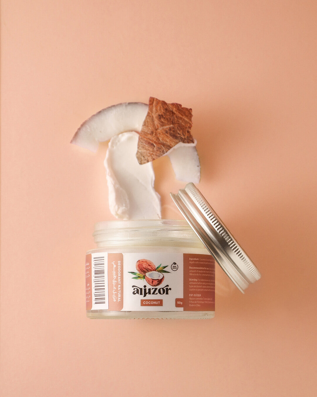 مزيل العرق الطبيعي الجذور - جوز الهند