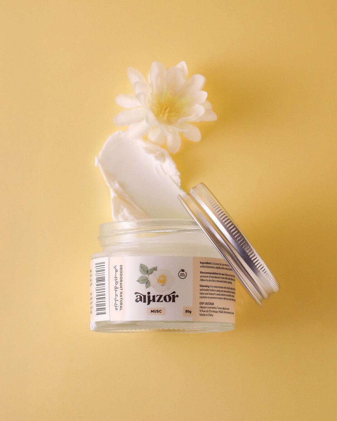 مزيل العرق الطبيعي الجذور - المسك